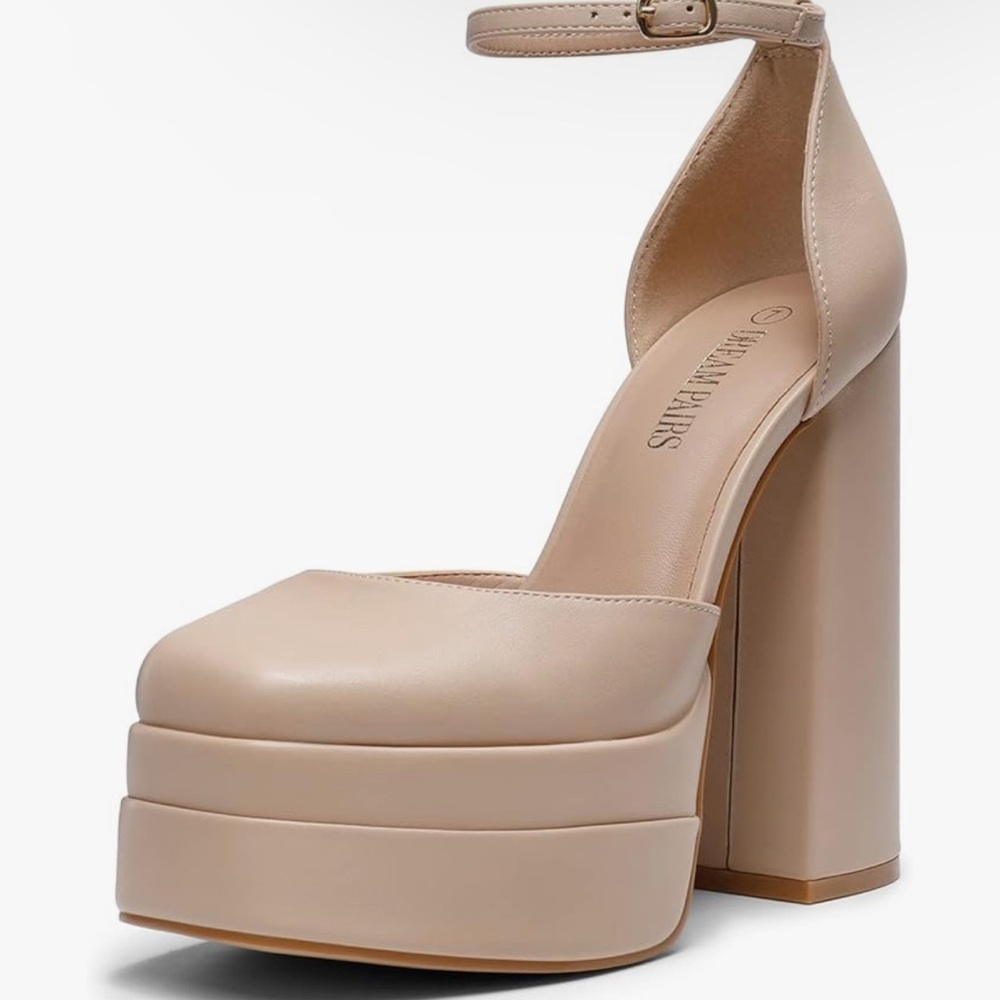 NEW DREAM PAIRS Women’s High Chunky Platform